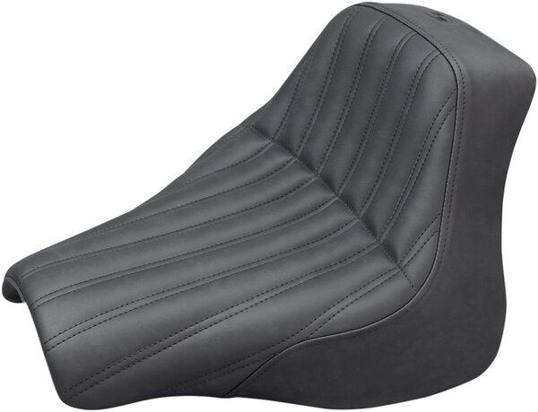 SADDLEMEN Knuckle Renegade Solo Seat - Black - Fx 18-20 - 08021004