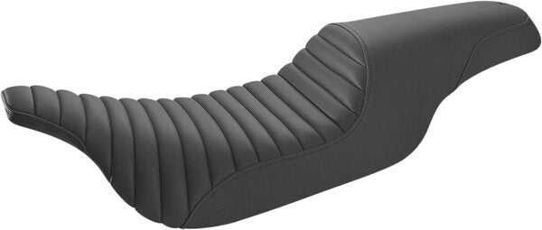 SADDLEMEN Profiler™ Tuck-N-Roll Seat - Black - Fxd 96-03 - 08030483