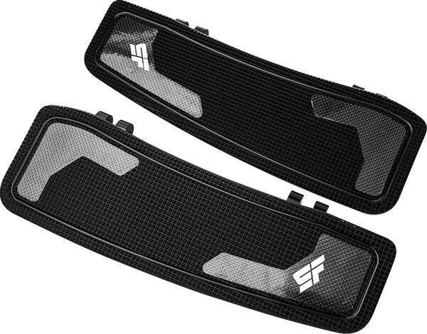 SLYFOX Driver Floorboards - Black Polished - Touring - 16211153