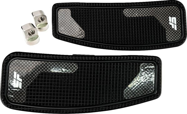 SLYFOX Mini Floorboards - Black Anodized - Male Mount - 16211154