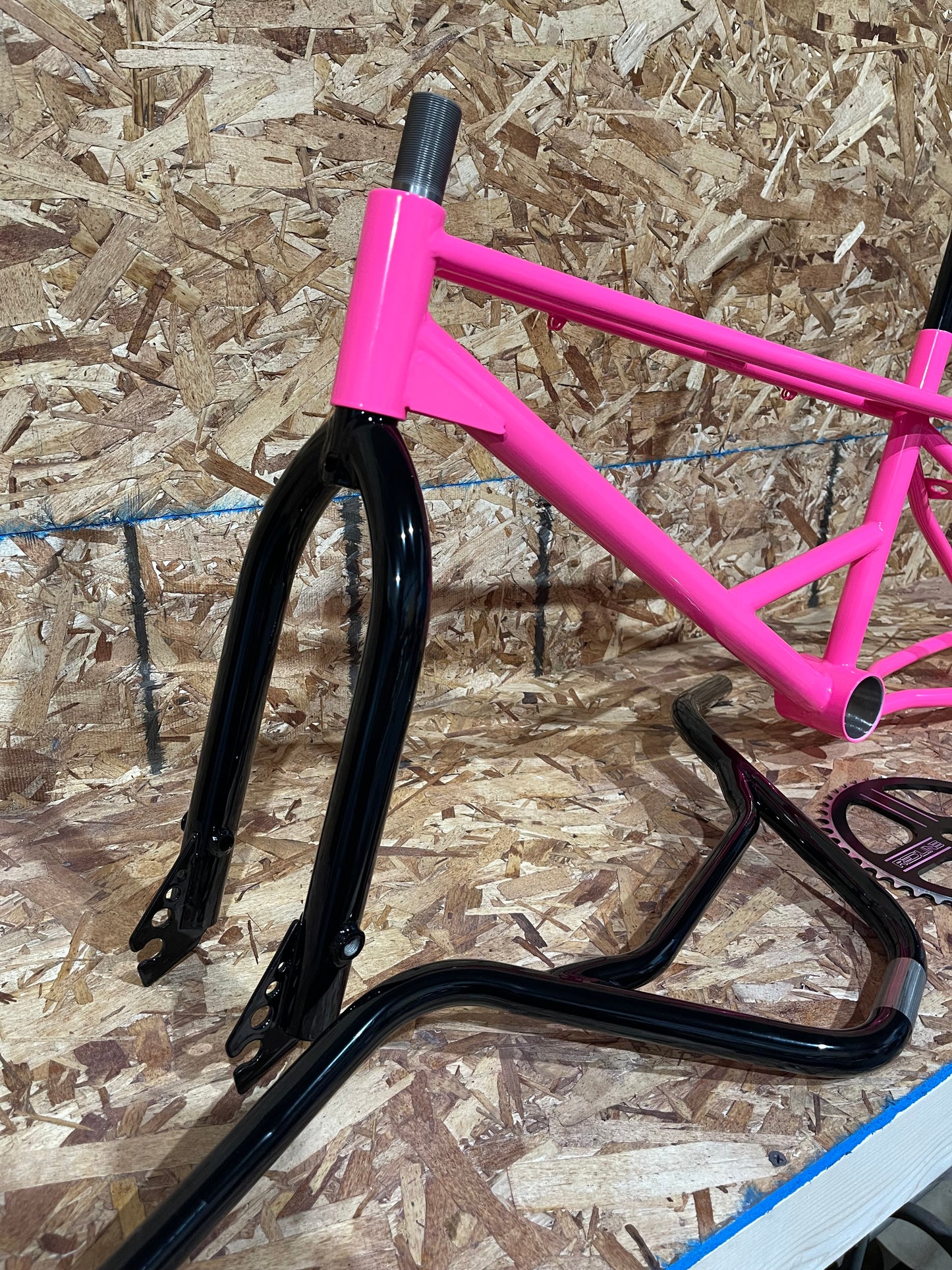 BMX frame set