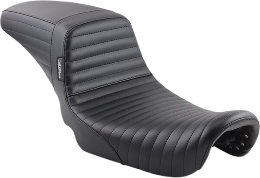LE PERA Kickflip Daddy Long Legs Seat - Pleated W/Gripp Tape - Black - Fl 08-23 - 08011165