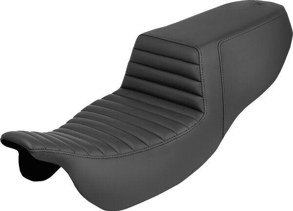 SADDLEMEN Step-Up Seat - Front Tuck-N-Roll/Rear Lattice Stitch - Flrt/Fltrt 15-25 - 08012159