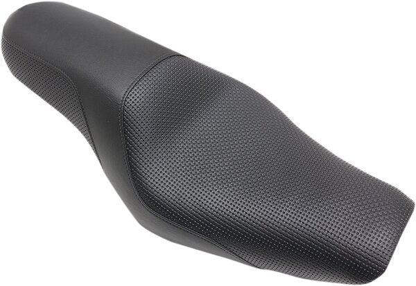 SADDLEMEN Profiler™ Basket-Weave Seat - Black - Softail - 08021276