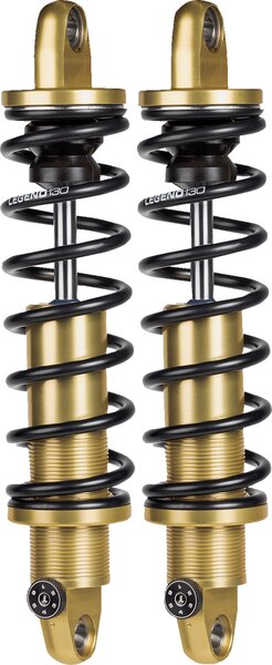 LEGEND SUSPENSION Revo-A Shocks - 12Inch - Clear Anodized - Heavy Duty - 13101774