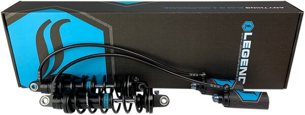 LEGEND SUSPENSION Revo Arc Remote Reservoir Shocks - 14Inch - Heavy Duty - Black - 13101881