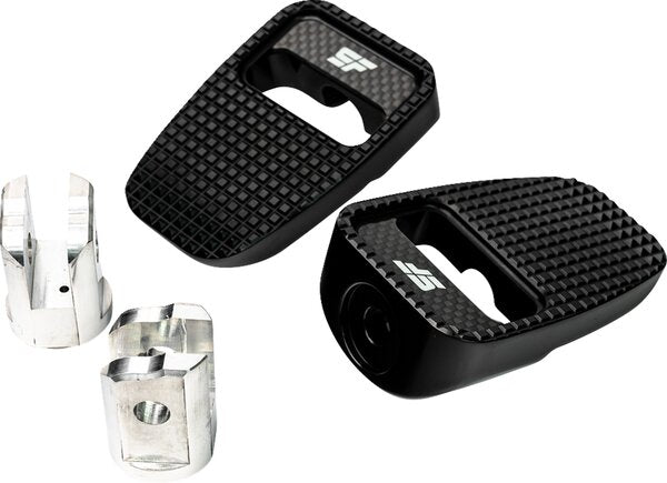 SLYFOX Foot Pegs - Black Anodized - Rear - 16202533