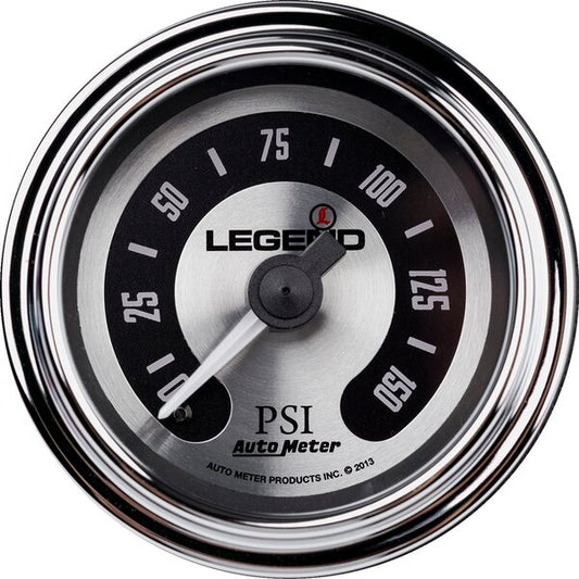 LEGEND SUSPENSION Fairing Mounted Led Backlit Psi Gauges - Titanium - 22120493