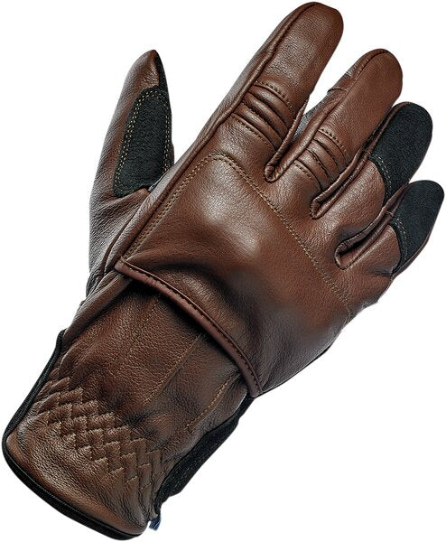 BILTWELL Belden Gloves - Chocolate/Black - 2XL
