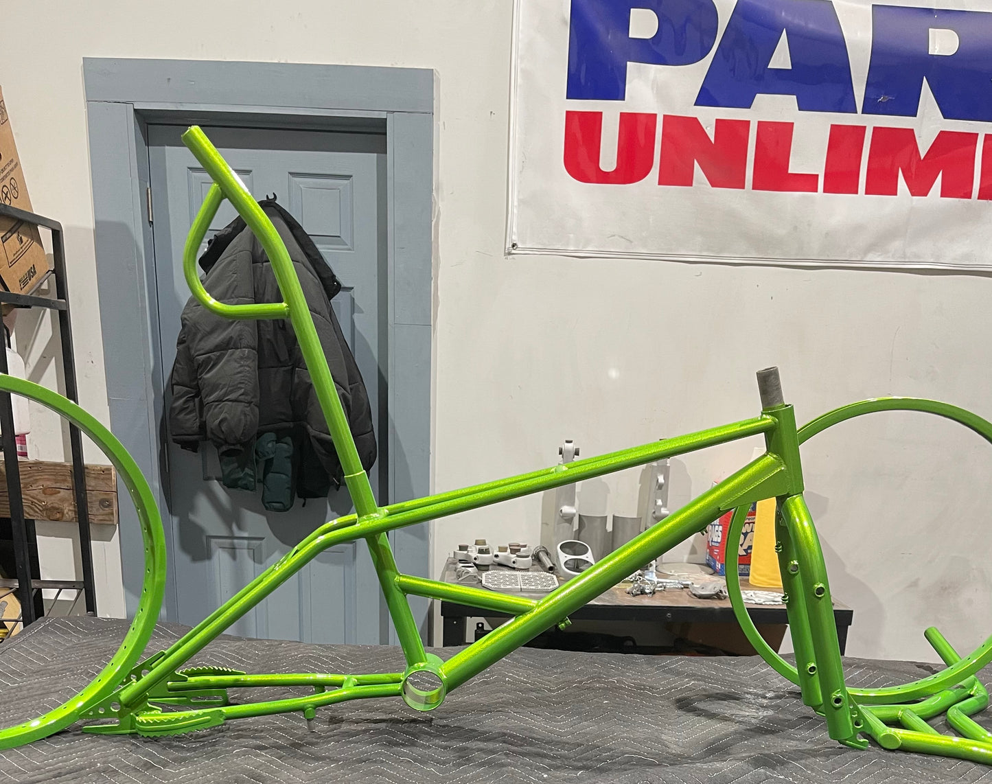 BMX frame set