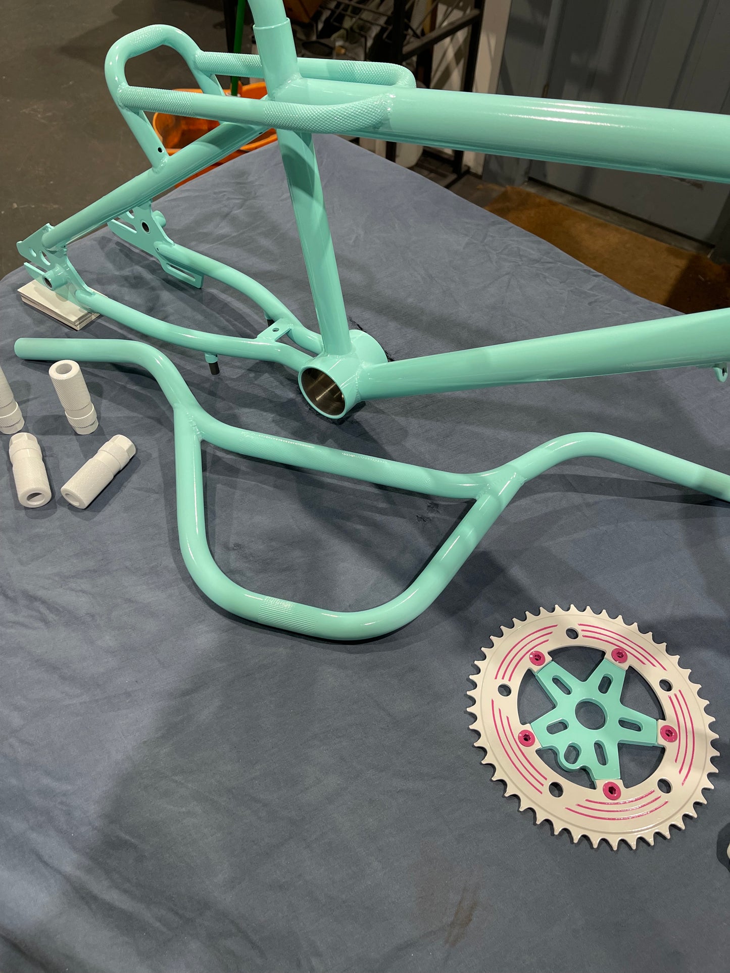 BMX frame set