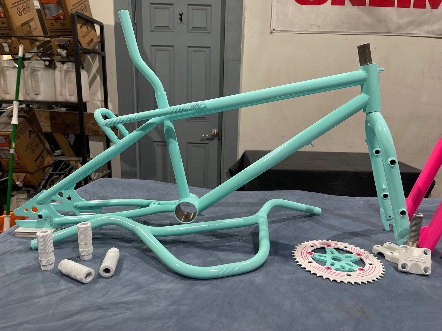 BMX frame set