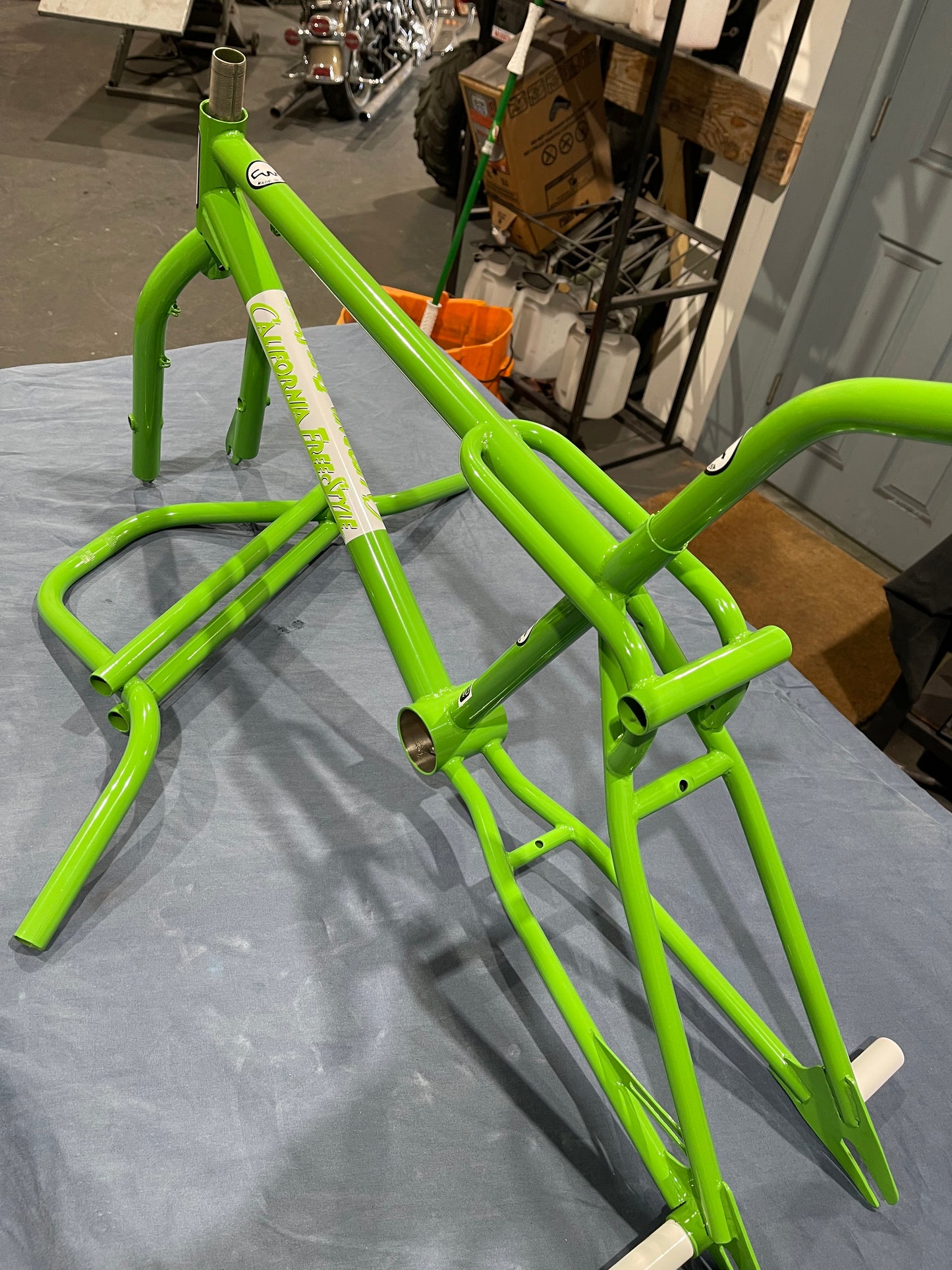 BMX frame set