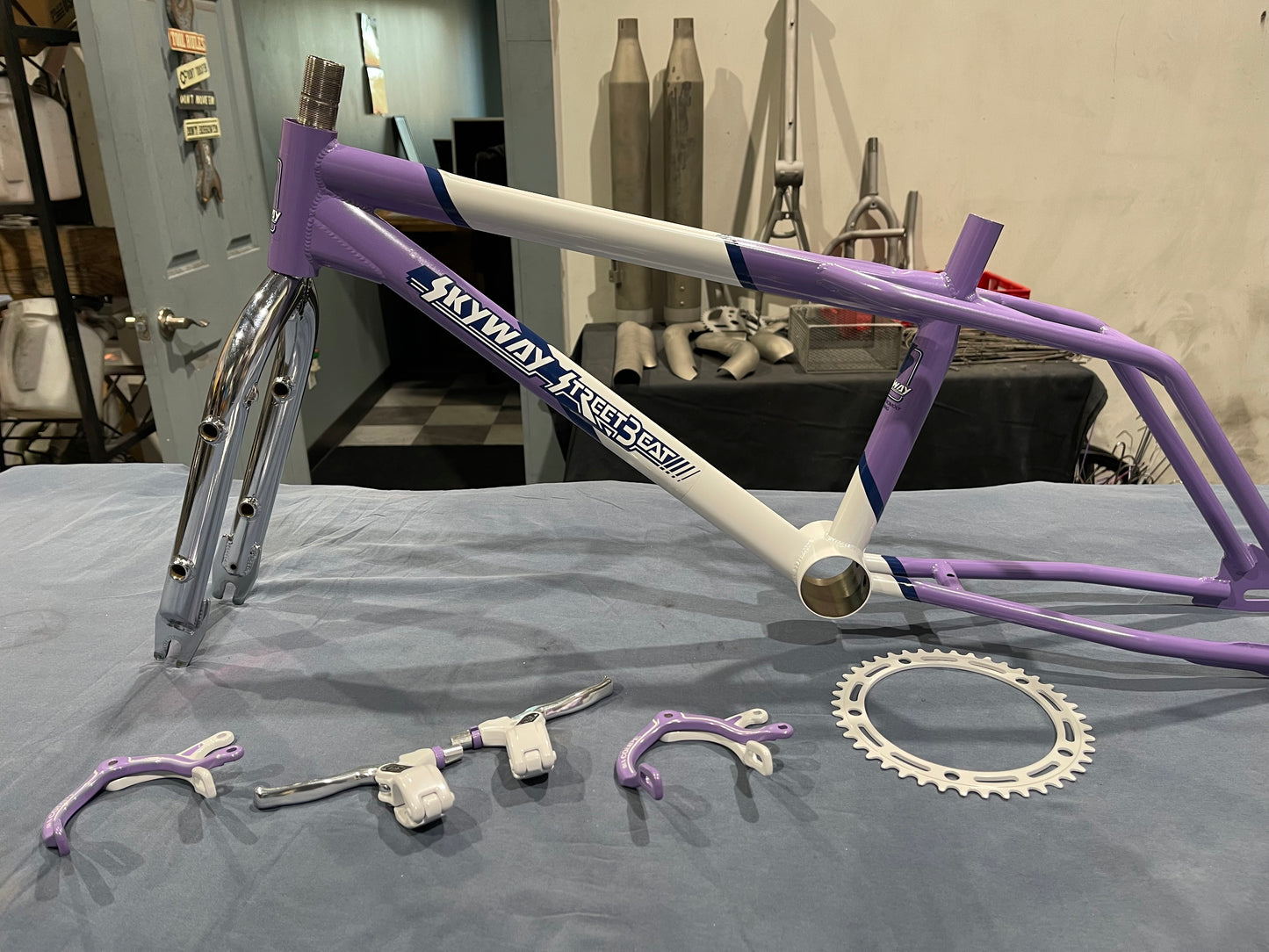 BMX frame set