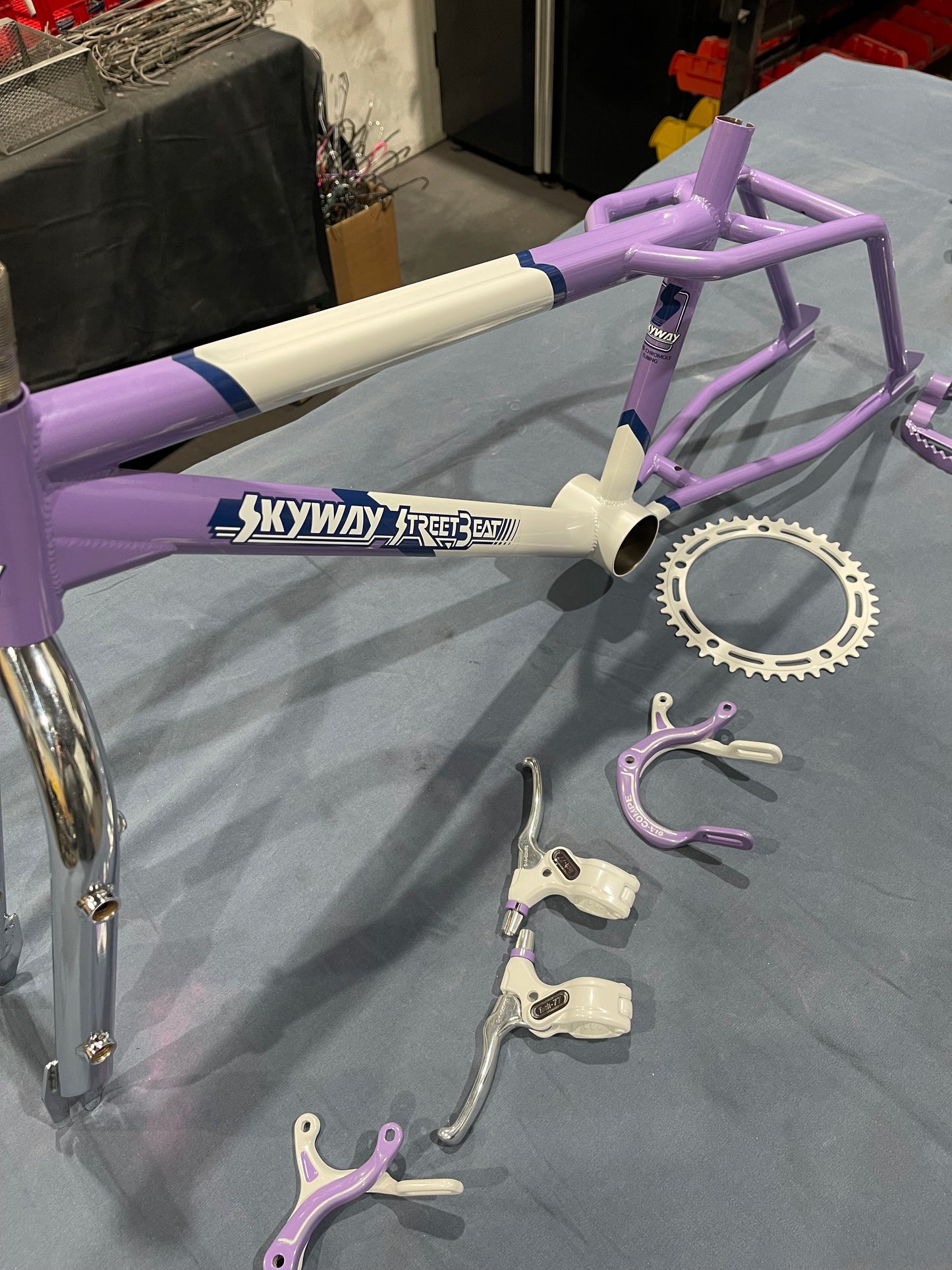 BMX frame set