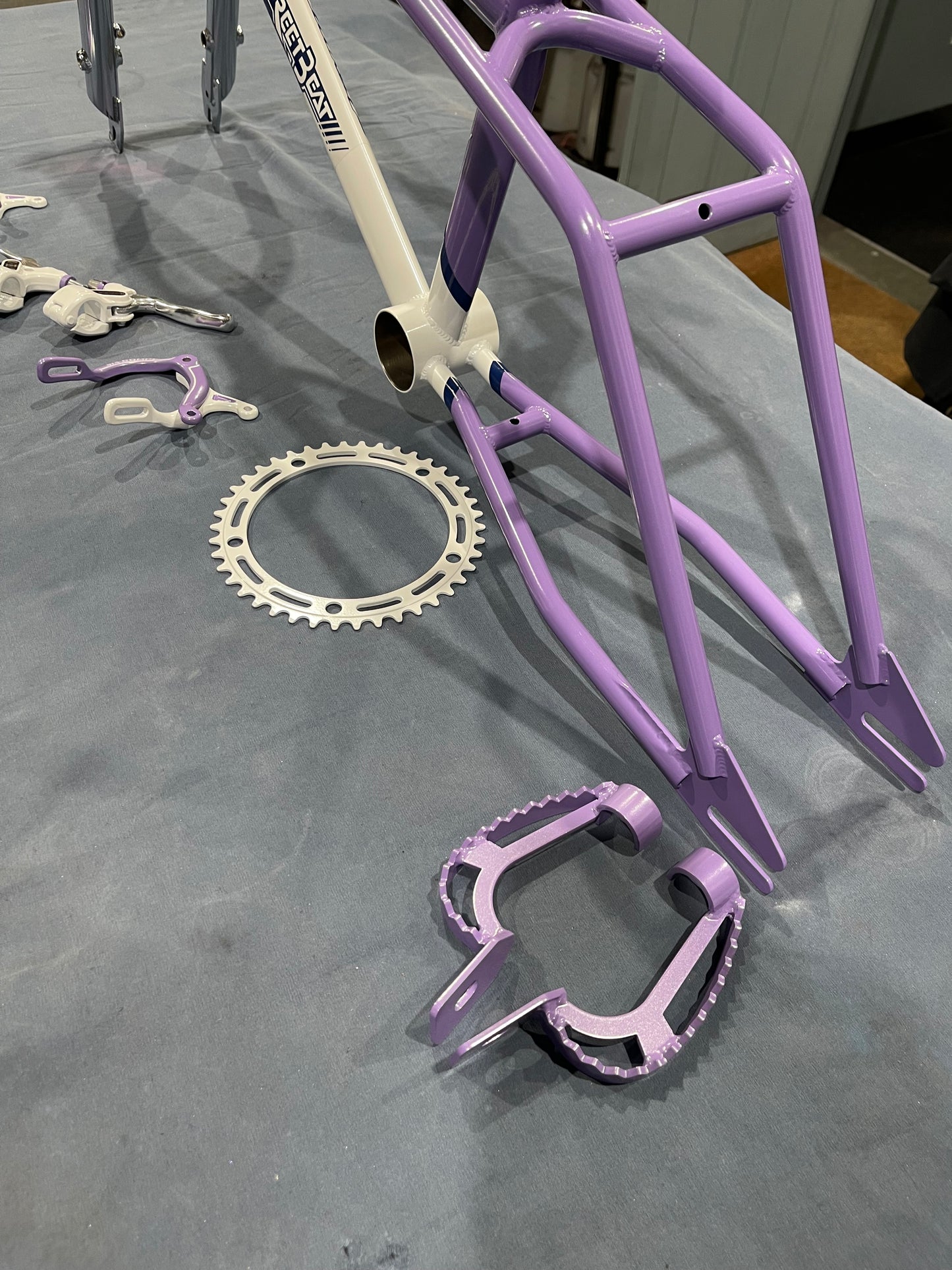 BMX frame set