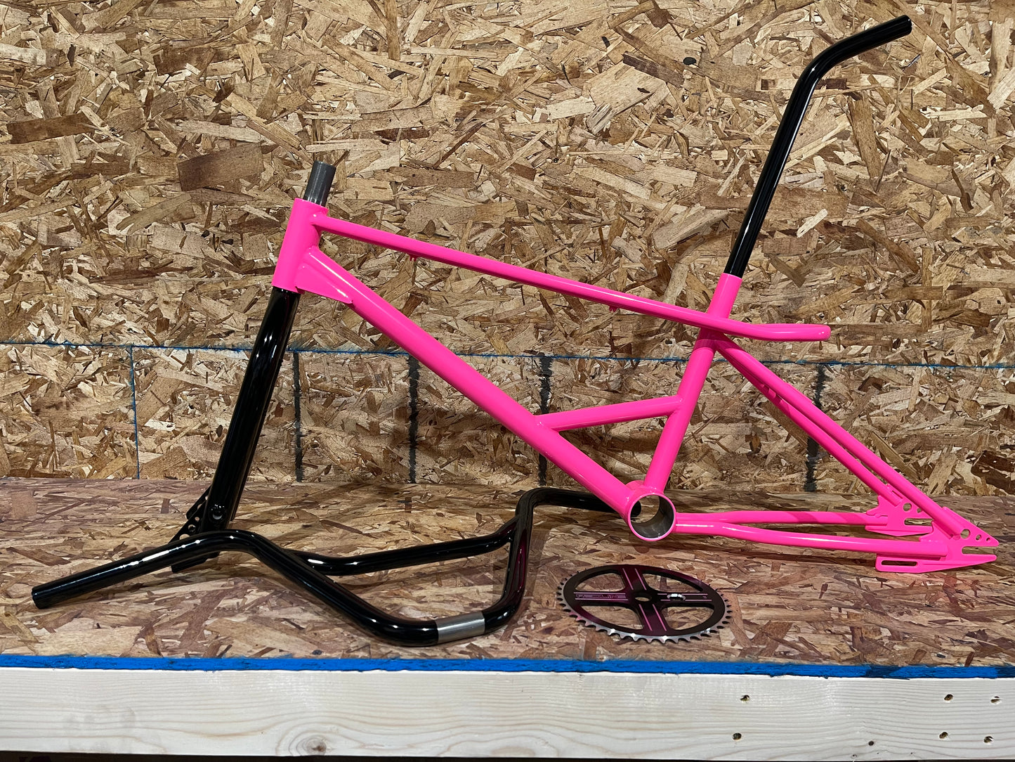 BMX frame set