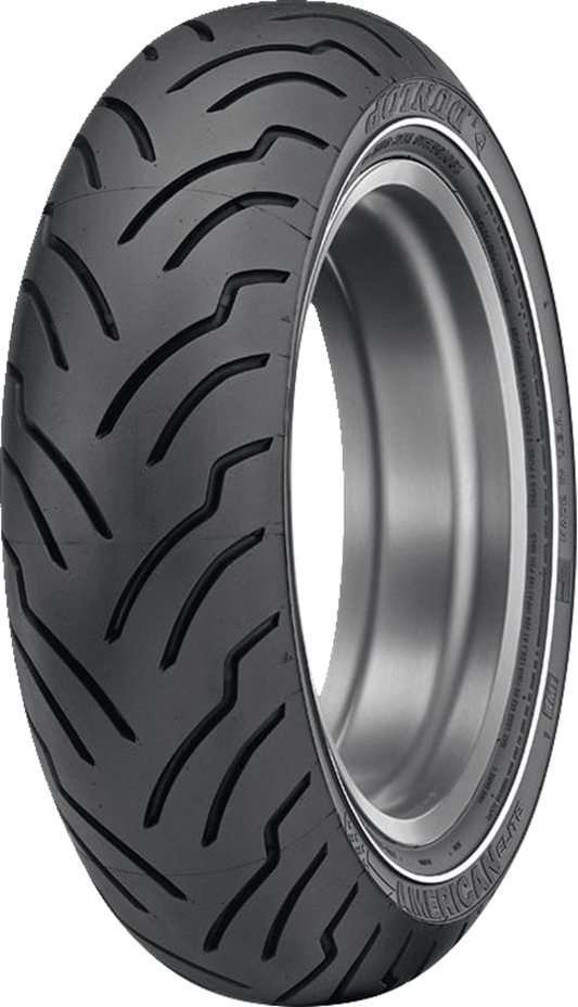 DUNLOP American Elite Tire - Tire - American Elite - Rear - 180/65B16 - Narrow Whitewall - 81H